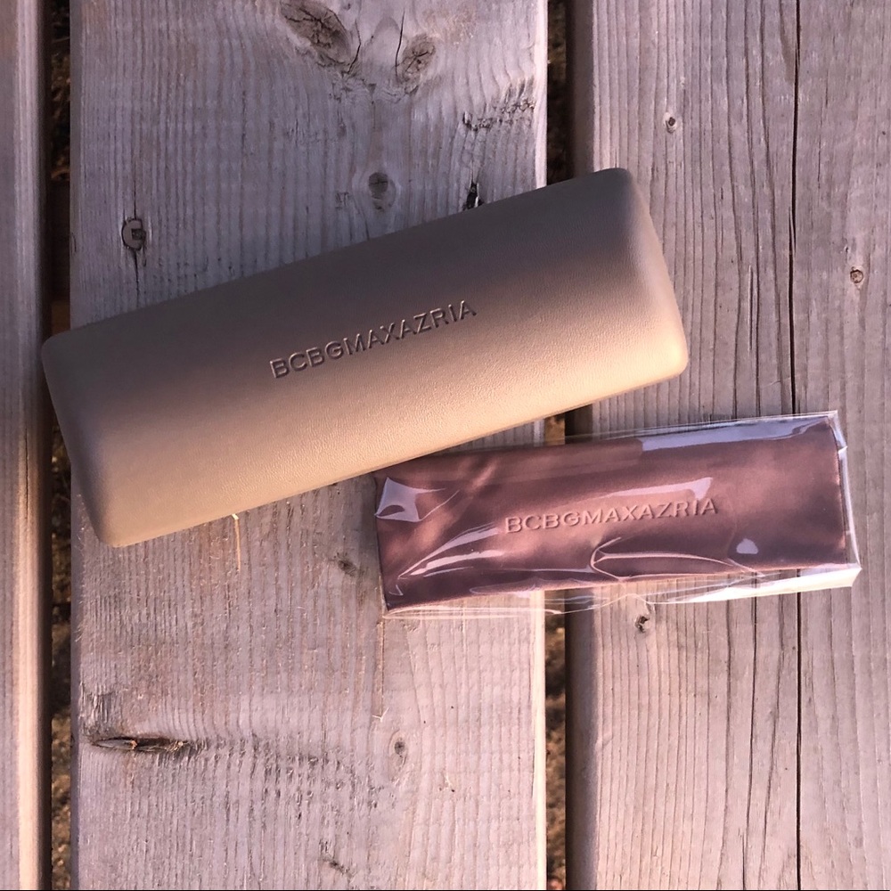 BCBGMAXAZRIA Glasses Case with Dust Cloth